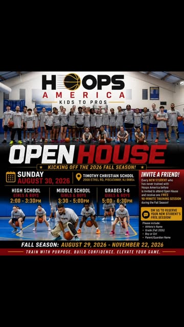 Fall 2026 Season Open House